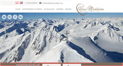 Desktop Screenshot of madeleine-soelden.com